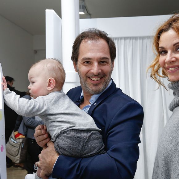 Atteinte d'une grave malformation cardiaque, leur petite fille baptisée Jade est malheureusement décédée seulement 5 mois après sa naissance

Exclusif - Ingrid Chauvin avec son ex-mari Thierry Peythieu et leur fils Tom - Election du Bébé Cadum 2017 lors de la "Rigoladerie Cadum, la family party engagée" en présence des marraines et de l'association "Coeur a Coeur" à Paris le 4 février 2017. © Philippe Doignon / Bestimage