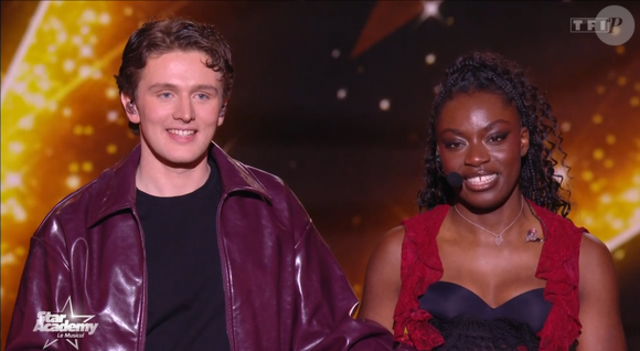 Sarah dans la Star Academy - capture d'écran TF1