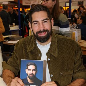 Nikola Karabatic à la Hall Georges Brassens de Brive-la-Gaillarde pour la 43 ème Foire du Livre de Brive, le 8 novembre 2025. © Jean-Marc Lhomer/Bestimage