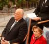 Leur histoire d’amour avait commencé en 1959, avant près de dix ans de combat pour pouvoir se marier. 

Le roi Harald et la reine Sonja lors de la cérémonie de remise du prix Nobel de la paix à l'hôtel de ville d'Oslo, en Norvège, le 10 décembre 2025. Photo de Marius Gulliksrud/Stella Pictures/ABACAPRESS.COM