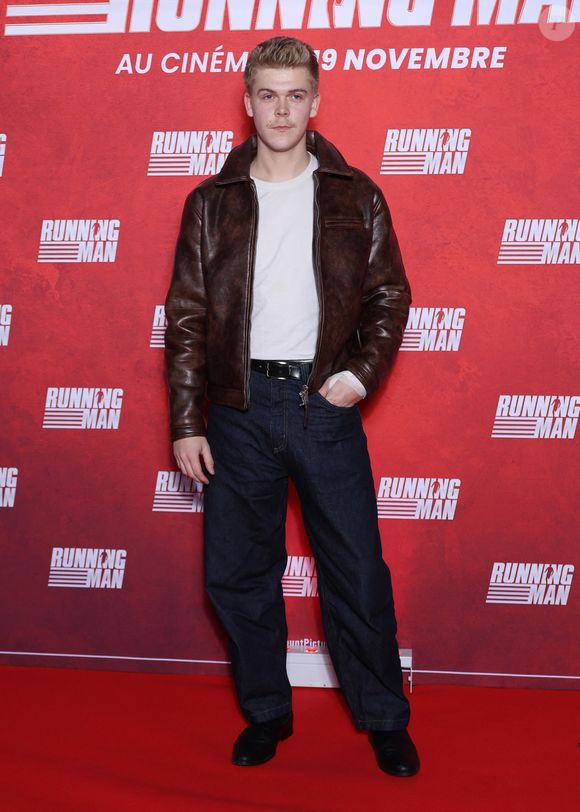 Charles Dore (Star Academy 2024) lors de la première de Running Man au cinéma UGC Ciné Cité Bercy à Paris le 3 novembre 2025.

© Denis Guignebourg / Bestimage