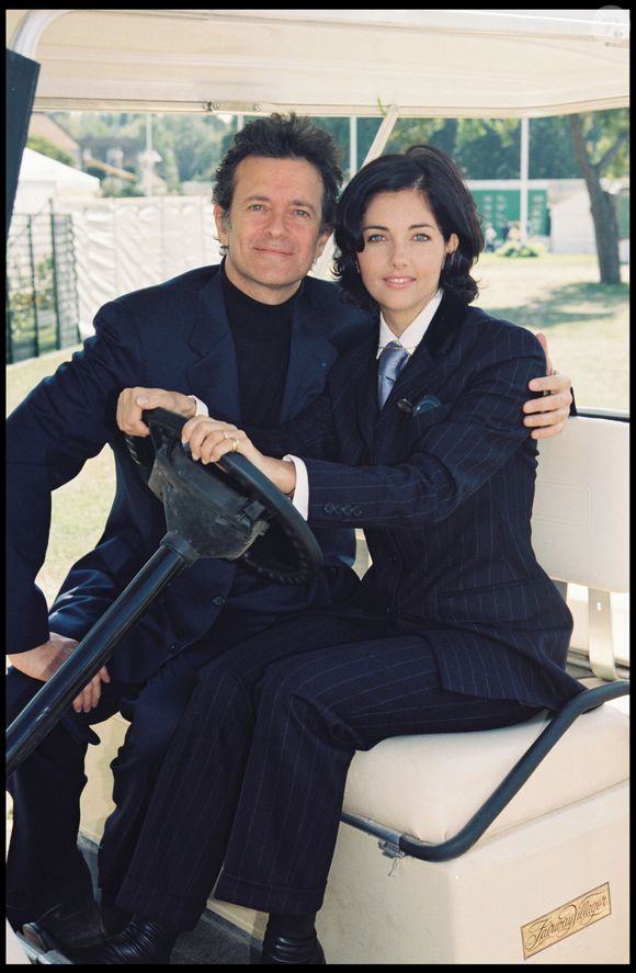 Francis Huster et Cristiana Reali. © RINDOFF-CASTEL / BESTIMAGE