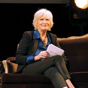 Catherine Ceylac - "Conversation intime avec Claude Lelouch", un rendez-vous présenté par C. Ceylac au théâtre Antoine à Paris le 24 Juin 2024. © Bertrand Rindoff / Bestimage