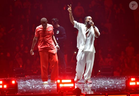 Dadju et Tayc - Concert de Tayc et Dadju à l'Accor Arena Paris Bercy à Paris e 15 février 2024. Veeren/Bestimage