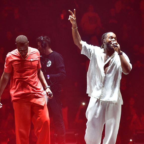 Dadju et Tayc - Concert de Tayc et Dadju à l'Accor Arena Paris Bercy à Paris e 15 février 2024. Veeren/Bestimage