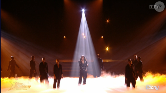 Demi-finale de Franck et Ebony dans la "Star Academy 2024", le 18 janvier 2025, sur TF1
