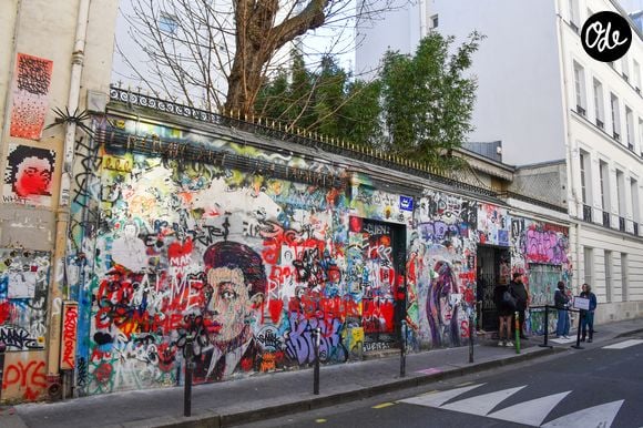 Maison de Serge Gainsbourg (35ème anniversaire de sa mort) à Paris, France, le 2 mars 2026. © Alexandre Fay/PixPlanete/Bestimage