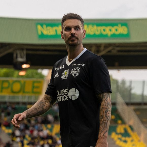 Matt Pokora (M. Pokora) - Match des Légendes du Variétés Club de France contre le FC Nantes au profit du Secours Populaire au stade de la Beaujoire à Nantes le 3 juin 2025.  © Martin Bousseau/Bestimage