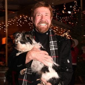 Chuck Norris à l'ouverture du marché de Noël de Gut Aiderbichl le 12 novembre 2019 à Henndorf at Wallersee, en Autriche. Photo by A-way!/Splash News/ABACAPRESS.COM