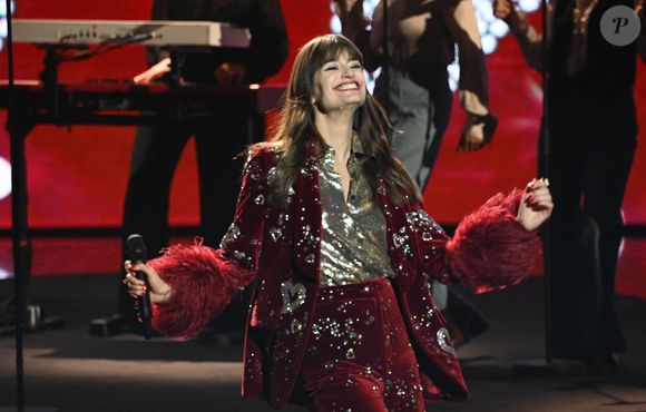Clara Luciani lors de la 38ème cérémonie des Victoires de la musique à la Seine musicale de Boulogne-Billancourt, France, le 10 février 2023. © Coadic Guirec/Bestimage