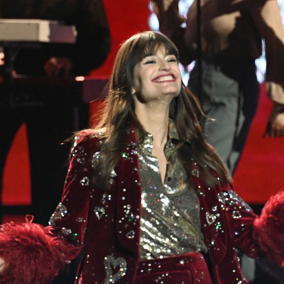 Clara Luciani lors de la 38ème cérémonie des Victoires de la musique à la Seine musicale de Boulogne-Billancourt, France, le 10 février 2023. © Coadic Guirec/Bestimage
