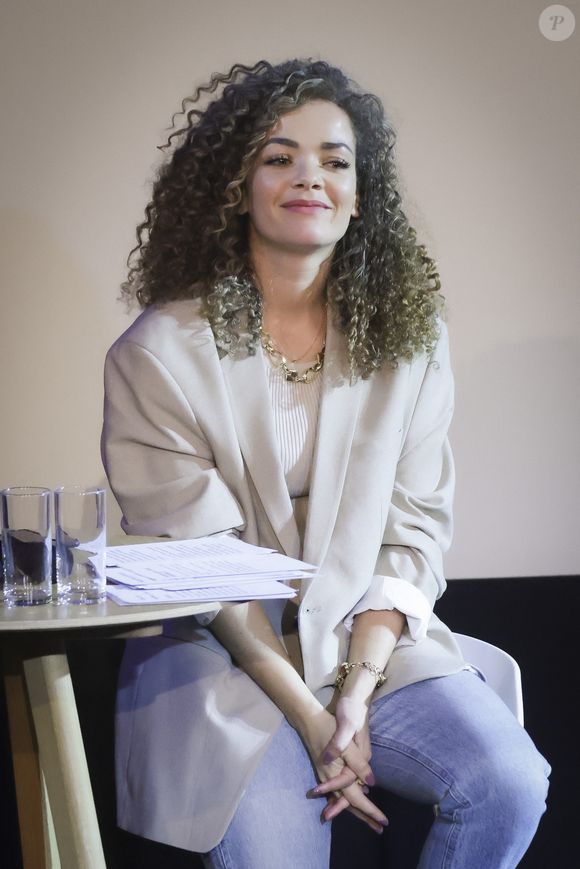 Anaïs Grangerac - Lancement de la 7ème édition du "Concours Moteur !" dans les locaux de TF1 à Boulogne-Billancourt le 6 février 2023. © Jack Tribeca / Bestimage
