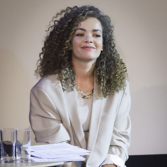 Anaïs Grangerac - Lancement de la 7ème édition du "Concours Moteur !" dans les locaux de TF1 à Boulogne-Billancourt le 6 février 2023. © Jack Tribeca / Bestimage