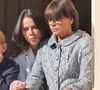Interrogée dans le podcast "Monaco Info" en juillet 2024, Stéphanie de Monaco était revenue sur le sujet
Pauline Ducruet et sa mère la princesse Stéphanie de Monaco - La famille princière de Monaco au balcon du palais, à l'occasion de la Fête Nationale de Monaco. Le 19 novembre 2023
© Dominique Jacovides-Bruno Bebert / Bestimage