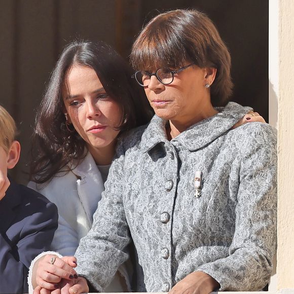 Interrogée dans le podcast "Monaco Info" en juillet 2024, Stéphanie de Monaco était revenue sur le sujet 

Pauline Ducruet et sa mère la princesse Stéphanie de Monaco - La famille princière de Monaco au balcon du palais, à l'occasion de la Fête Nationale de Monaco. Le 19 novembre 2023
© Dominique Jacovides-Bruno Bebert / Bestimage
