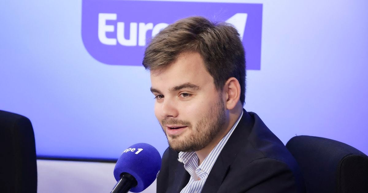 Gauthier Le Bret comblé dans les studios d'Europe 1 : il pose avec son bébé et sa femme Eloïse pour un jour particulier