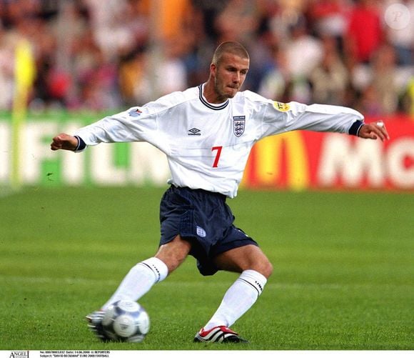 David Beckham à l'Euro 2000 en Angletere