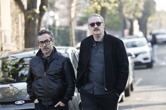 Vincent Desagnat - Arrivées aux obsèques de Bruno Salomone en l'église Sainte-Anne de Polangis de Joinville-le-Pont (Val-de-Marne) le 23 mars 2026. © Cyril Moreau - Dominique Jacovides / Bestimage