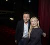 Exclusif - Bernard Montiel, Natalie Dessay lors de l'enregistrement de l'émission Olympiascope présentée par B.Montiel à la Comédie de Paris le 6 mars 2025. 
Cette émission sera diffusée le 16 avril.

© Jack Tribeca / Bestimage