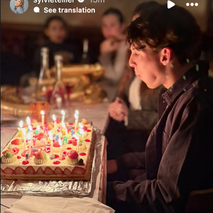 Sylvie Tellier souhaite un joyeux 15e anniversaire à son fils sur Instagram.