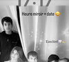 Sur Instagram, elle publie une photo avec heure miroir - 17h17 - et la date du jour, le 17/02.

Elsa Laforce rend hommage à son fils Ezechiel, parti trop tôt.