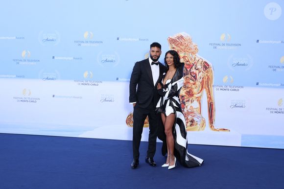 Ricky Whittle et Shy'm (Tamara Marthe) - Photocall de la soirée de clôture du 64ème Festival de télévision de Monte-Carlo le 17 juin 2025.

© Denis Guignebourg / Bestimage