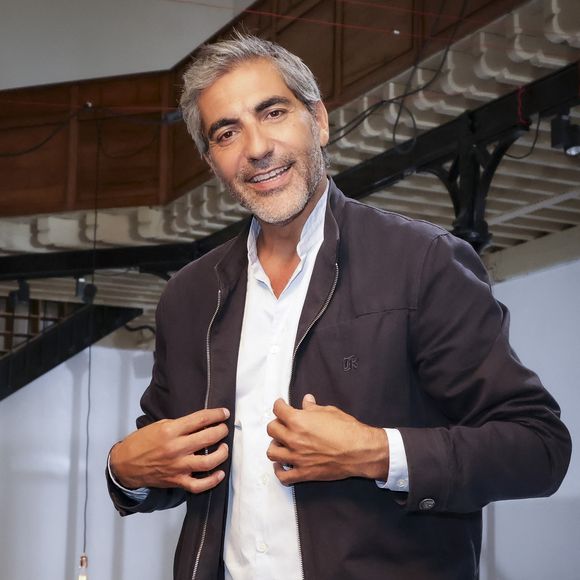 Exclusif - Ary Abittan pendant l’enregistrement d’Animaux Stars, présenté par B.Montiel et diffusé le 4 octobre 2025 sur Animaux TV, à Paris, France le 3 juillet 2025. © Jack Tribeca/Bestimage