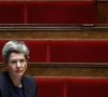Sandrine Rousseau, Ministre de la Santé et de la Prévention lors d'une séance de questions au gouvernement à l'assemblée nationale, à Paris, France, le 24 octobre 2023.  © Stéphane Lemouton/Bestimage