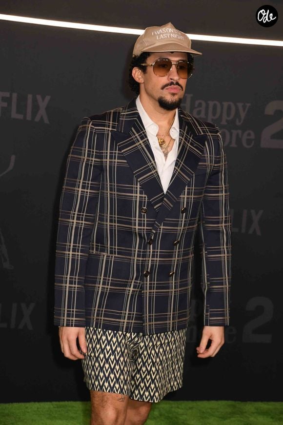 Bad Bunny assiste à l’avant-première de Happy Gilmore 2, organisée au Jazz at Lincoln Center, à New York, le 21 juillet 2025.

© Photo Press Service / BESTIMAGE