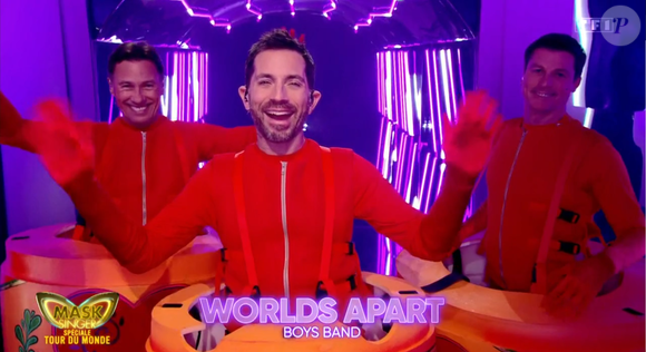 Il s'agissait des Worlds Apart 

Les Poupées russes étaient les Worlds Apart dans Mask Singer - capture d'écran TF1