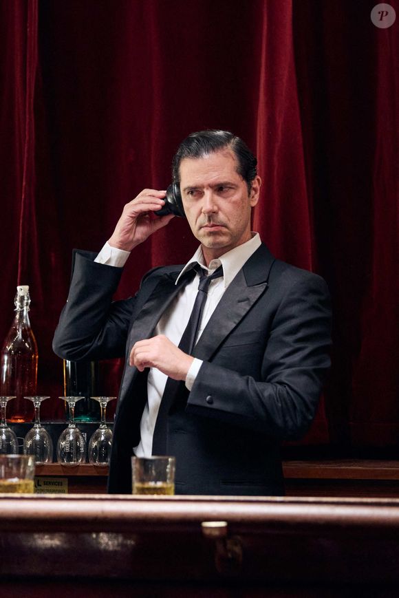 Exclusif - Melvil Poupaud lors de l'enregistrement d'un Grand show de Noël "Christmas Show" imaginé par B.Biolay avec une pléiade d’artistes prestigieux au Casino de Paris, France, le 29 septembre 2022, diffusé sur Canal+, le 21 décembre 2022.. © Cyril Moreau/Bestimage