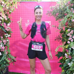 Exclusif - Ariane Brodier lors du Triathlon des Roses au parc de Saint-Cloud, France, le 21 septembre 2024. © Denis Guignebourg/BestImage