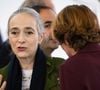 On ne le saura pas tout de suite mais une chose est sûre
Delphine Ernotte, directrice générale de France Télévisions  avec Caroline Fourest, journaliste, lors de la remise du prix Jean Pierre-Bloch de  la LICRA, à l Elysée, le 2 avril 2025.  © Eric Tschaen / pool / Bestimage