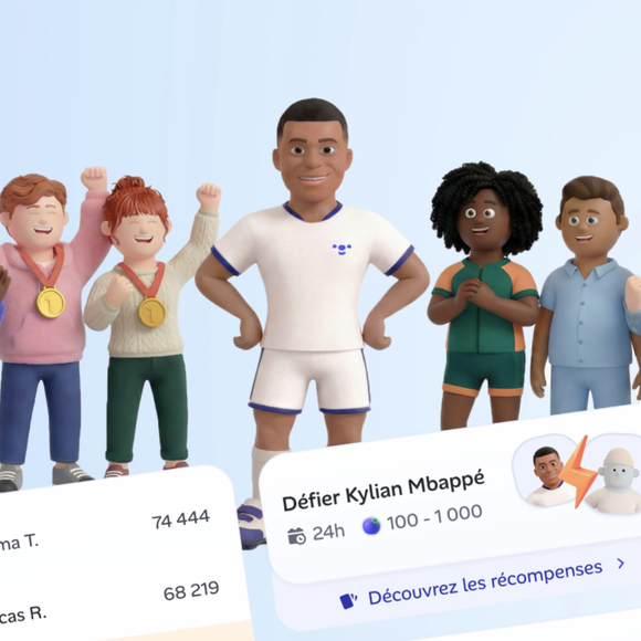 Dès avril, les membres d'Alan pourront défier Kylian Mbappé dans l'application mobile sur le nombre de pas quotidiens. Ceux qui le battent participeront à un tirage au sort pour le rencontrer en personne. 

Kylian Mbappé est le nouvel investisseur de la start-up française d’assurance santé, Alan.
