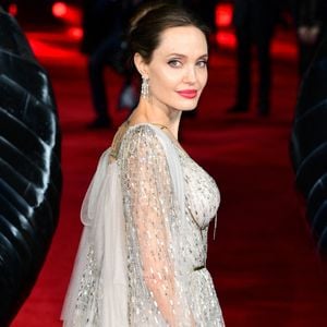 Angelina Jolie à la première de "Maleficent : Mistress of Evil" à Londres, le 09/10/19 © Ian West/PA Wire : Ian West/PA Wire