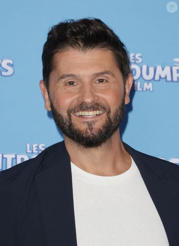 Christophe Beaugrand - Avant-première parisienne du film "Les Schtroumpfs" au cinéma le Grand Rex à Paris le 6 juillet 2025.  © Coadic Guirec / Bestimage