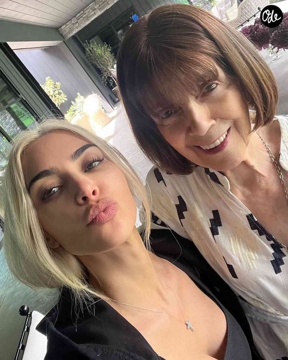 Kim Kardashian a rendu hommage à sa grand-mère sur Instagram