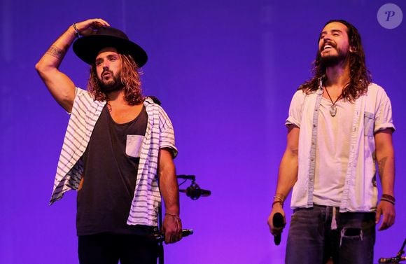 Concert d'adieu du groupe "Frero Delavega" (Jeremy Frerot et Florian Delavega) à Bordeaux. Le 10 juin 2017
© Patrick Bernard-Quentin Salinier / Bestimage