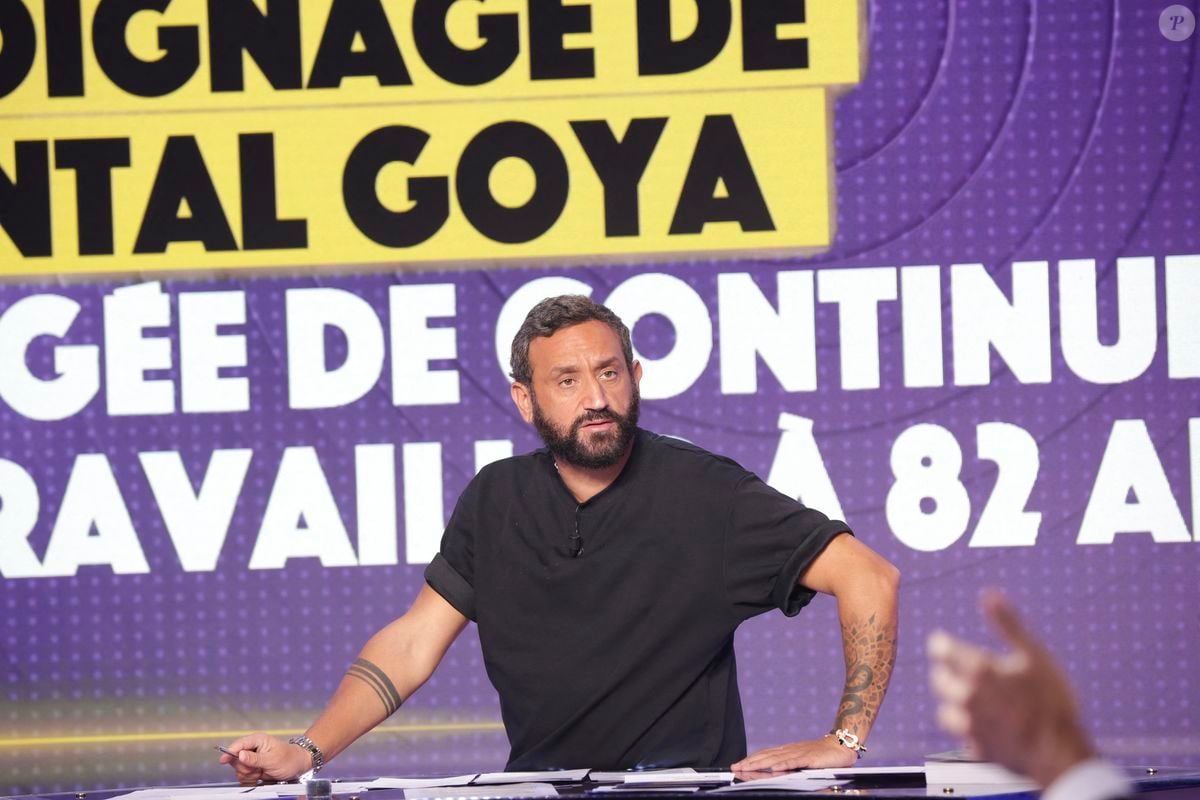 Photo Exclusif Cyril Hanouna Sur Le Plateau De Lenregistrement De