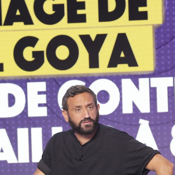 Exclusif - Cyril Hanouna sur le plateau de l’enregistrement de l’émission « Face à Hanouna » présentée par C.Hanouna et diffusée sur C8 le 05 octobre 2024, à Paris, France, le 3 octobre 2024. © Jack Tribeca/Bestimage