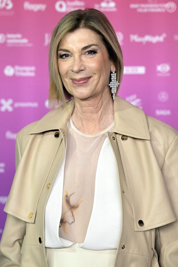 Michèle Laroque lors de la 15ème cérémonie des René du cinéma, organisée par l'Académie André Delvaux, à Bruxelles le 7 mars 2026.
Photonews / Bestimage