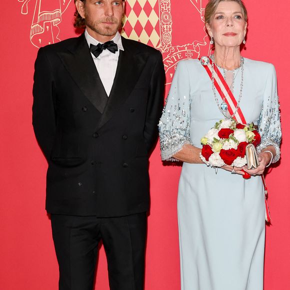 Andrea Casiraghi et la princesse Caroline de Hanovre au gala "Bonsoir Monte-Carlo - Grande revue - Josephine Baker" à l'opéra de Monte-Carlo à l'occasion de la fête nationale le 19 novembre 2025.

© Claudia Albuquerque/Bestimage
