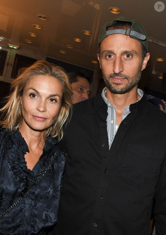 Arié Elmaleh et Barbara Schulz à la première de la pièce "La Souricière" lors de la réouverture du théâtre de la Pépinière après travaux à Paris le 10 septembre 2019. Crédit Coadic Guirec/Bestimage
