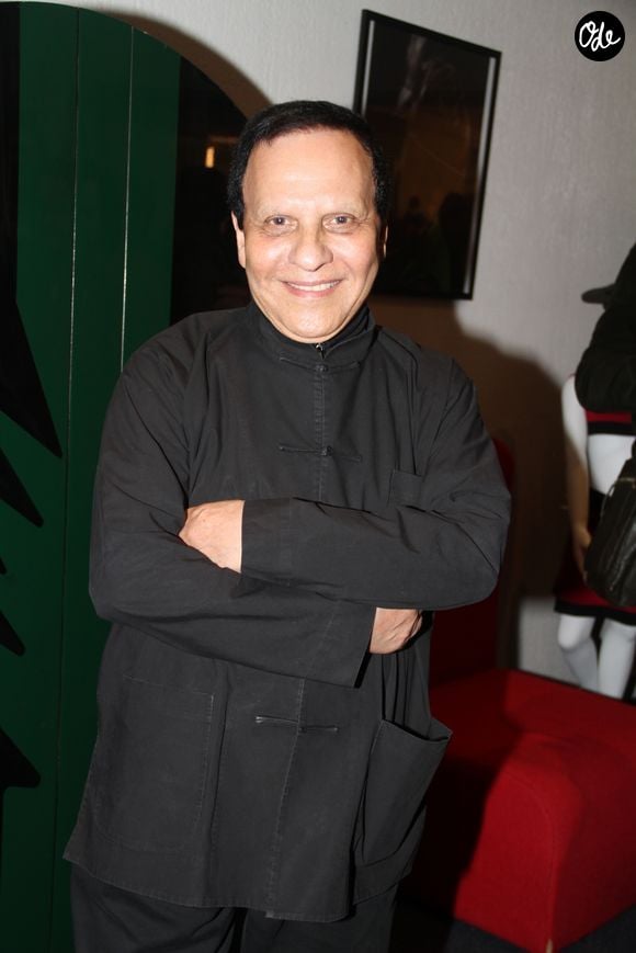 Azzedine Alaïa - Soirée à l'occasion de la parution de l'ouvrage "Pierre Cardin" de Jean-Pascal Hesse au musée Pierre Cardin à Paris, France, le 1er octobre 2017. © Philippe Baldini/Bestimage