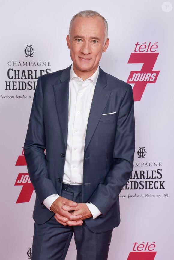 Exclusif - Gilles Bouleau - Soirée "Télé 7 Jours Summer Party" au restaurant "Monsieur Bleu" à Paris le 14 juin 2022. © Christophe Aubert via Bestimage