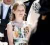 Charlène et Gabriella, complices, ont charmé le public en robes fleuries coordonnées signées Zimmermann et Dolce & Gabbana.
Le prince Albert II de Monaco, la princesse Charlène de Monaco, le prince Jacques de Monaco, marquis des Baux, et la princesse Gabriella de Monaco, comtesse de Carladès, ont été accueillis à Vic-sur-Cère, dans le Cantal, en France, le 9 juillet 2025. © Bruno Bebert/Bestimage