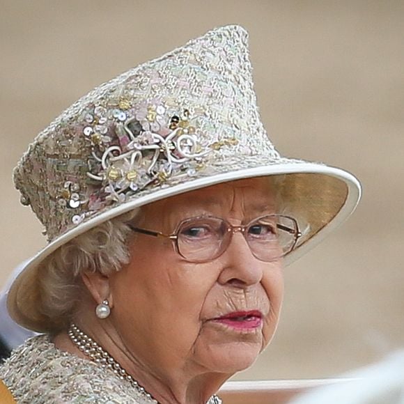 La reine Elizabeth II d’Angleterre - La parade Trooping the Colour 2019, célébrant le 93ème anniversaire de la reine Elisabeth II, au palais de Buckingham, Londres, le 8 juin 2019. Agence / Bestimage