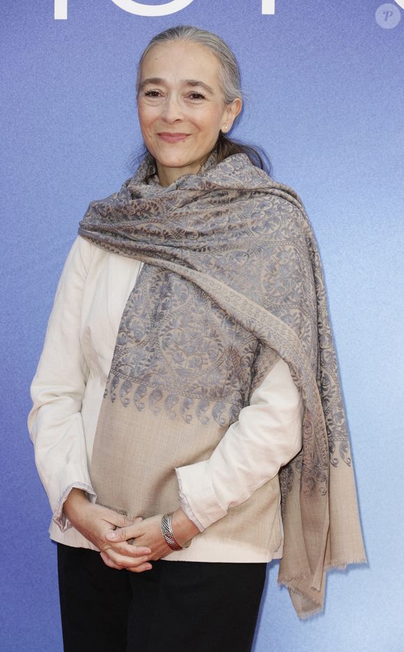 "Voilà pourquoi j'adresserai aujourd'hui (jeudi) à l’Arcom (le régulateur de l'audiovisuel) ma candidature à la présidence de France Télévisions" 
Delphine Ernotte de France Télévision - Photocall de la projection du 13 septembre lors de la 26ème Edition du Festival de la Fiction de La Rochelle. Le 13 septembre 2024
© Christophe Aubert via Bestimage