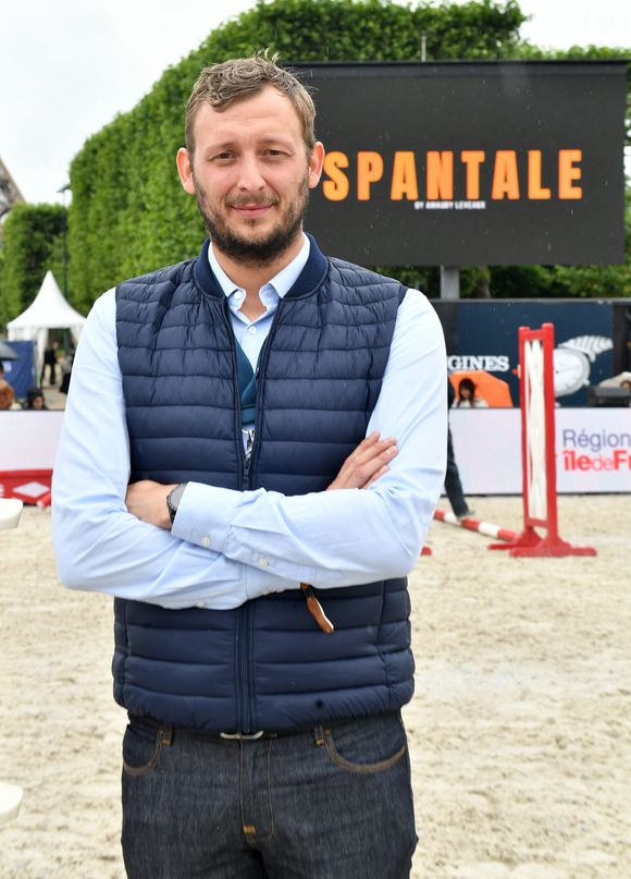 Amaury Leveaux ( fondateur de Spantale)  -  Les personnalités assistent au Longines Paris Eiffel Jumping au Champ de Mars, le 27 juin 2021. 
© Veeren / Bestimage