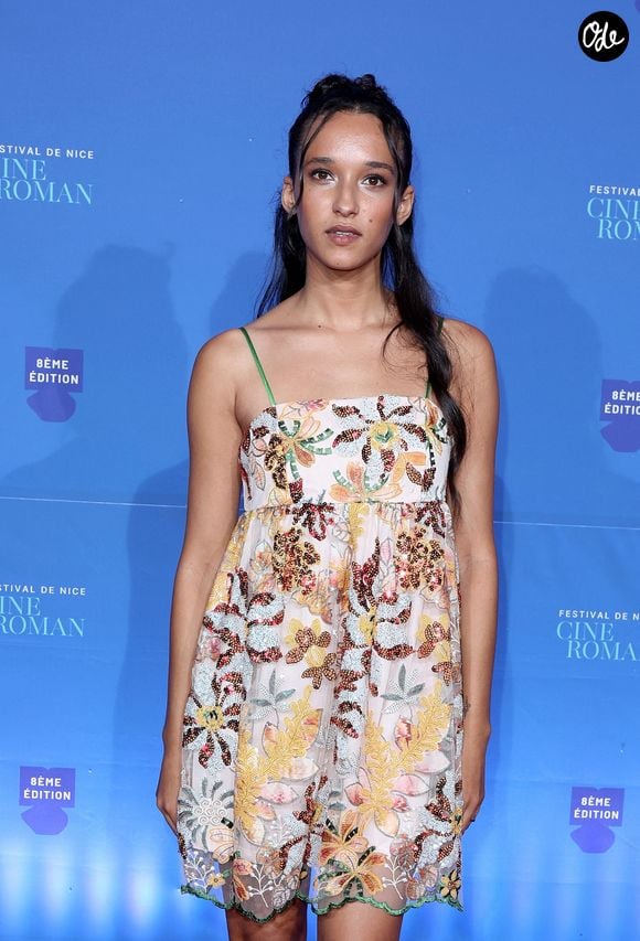 Tess Perez - Tapis rouge de la 8ème édition du Festival Cinéroman à Nice le 29 Septembre 2026. © Jacovides-Bebert/Bestimage
